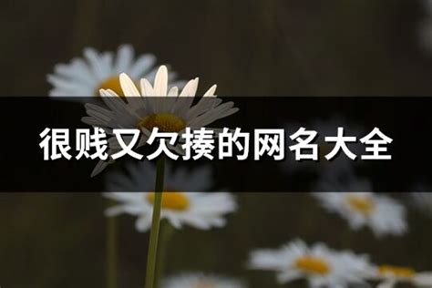 欠揍網名|最欠揍又搞笑的网名（210句）